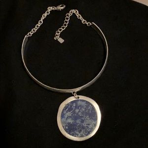 Robert Morris Silver Necklace